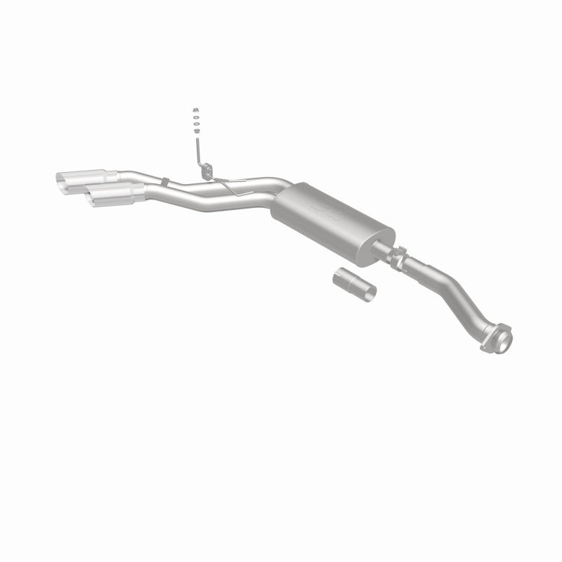 MagnaFlow 11-13 Ford F-150 Pickup Dual Same Side Before P/S Rear Tire Stainless CatBack Perf Exhaust - DTX Performance