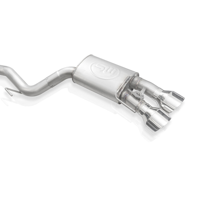 Stainless Works 2020 Ford GT500 Redline Catback H-Pipe Exhaust Factory Connect - Polished Tips - DTX Performance