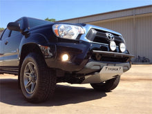 Load image into Gallery viewer, N-Fab Light Bar 12-15 Toyota Tacoma - Gloss Black - Light Tabs w/o License Plate Tabs - DTX Performance