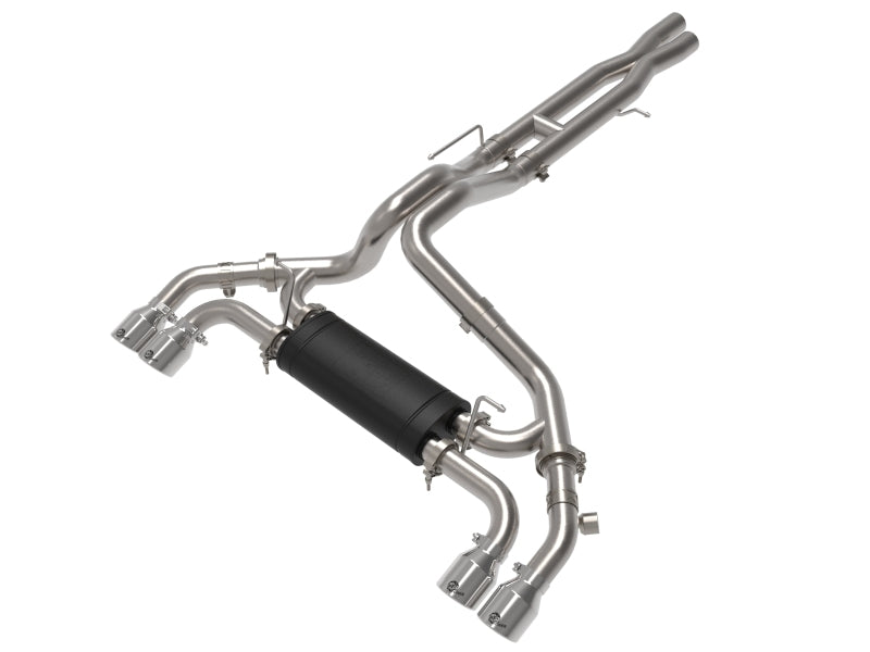 aFe Vulcan Series 2.5in 304SS Cat-Back Exhaust 2021+ Jeep Wrangler 392 6.4L w/ Polished Tips - DTX Performance