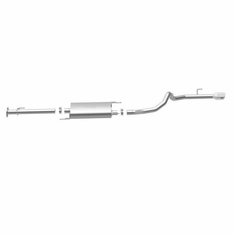 MagnaFlow 12-14 Toyota 4Runner V6 4.0L Single Straight P/S Rear Exit SS Cat Back Performance Exhaust - DTX Performance