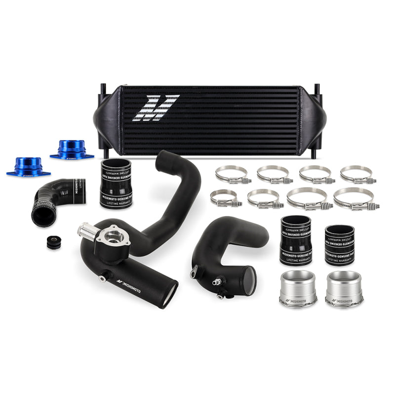 Mishimoto 2021+ Ford Bronco 2.3L Intercooler Kit - Black Pipes/Black Core - DTX Performance