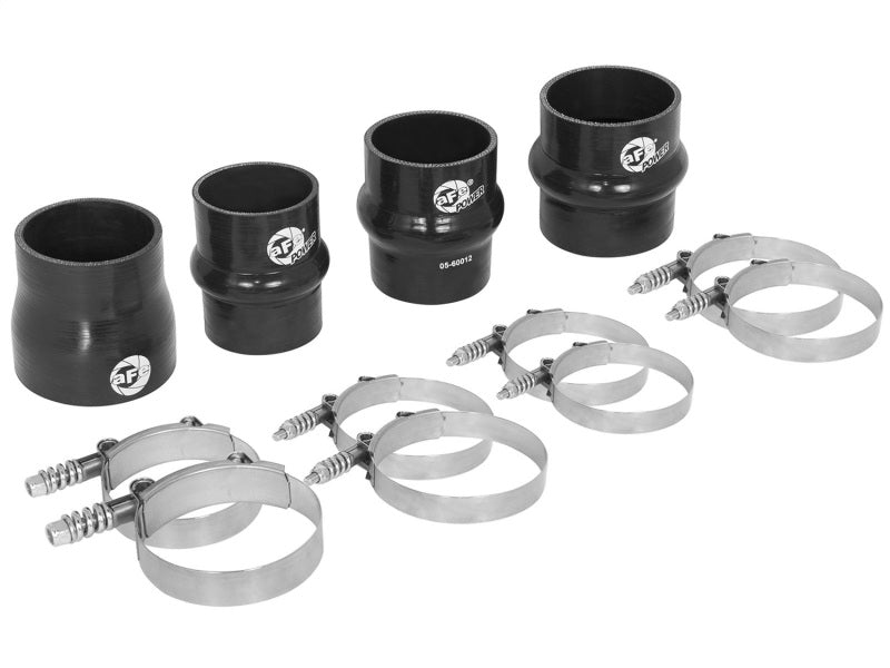 aFe BladeRunner Couplings & Clamps Replacement aFe Intercooler & aFe Tubes Kit 10-12 Dodge Ram 6.7L - DTX Performance