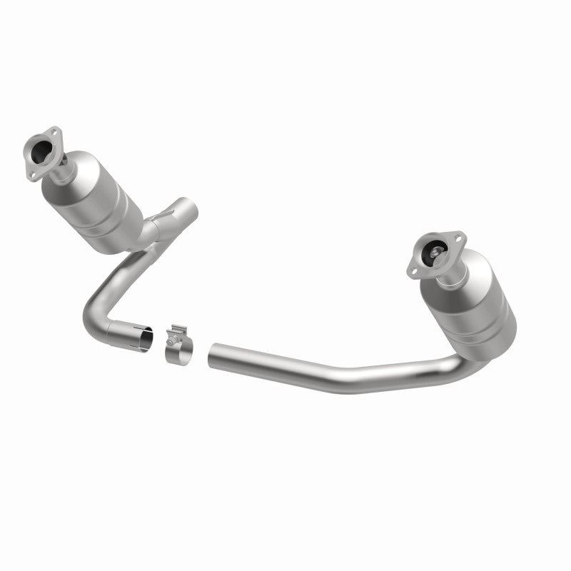 MagnaFlow Conv DF 07-09 Dodge Dakota 3.7L/4.7L /07-09 Mitsubishi Raider 3.7L Y-Pipe Assembly - DTX Performance