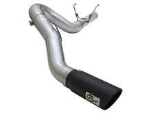 Load image into Gallery viewer, aFe MACHForce XP Exhaust Large Bore 5in DPF-Back Alu. 13-15 Dodge Trucks L6-6.7L (td) *Black Tip - DTX Performance