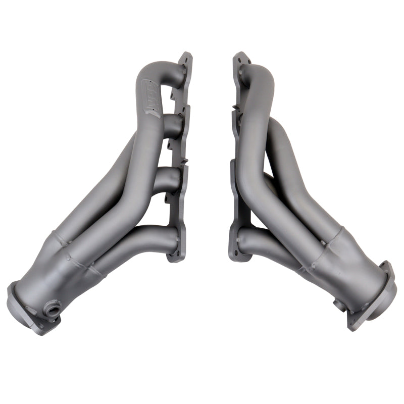 BBK 11-20 Dodge Challenger Hemi 6.4L Shorty Tuned Length Exhaust Headers - 1-7/8in Titanium Ceramic - DTX Performance