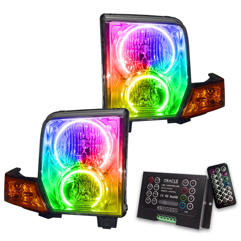 Oracle 06-10 Jeep Commander SMD HL - ColorSHIFT w/ 2.0 Controller - DTX Performance