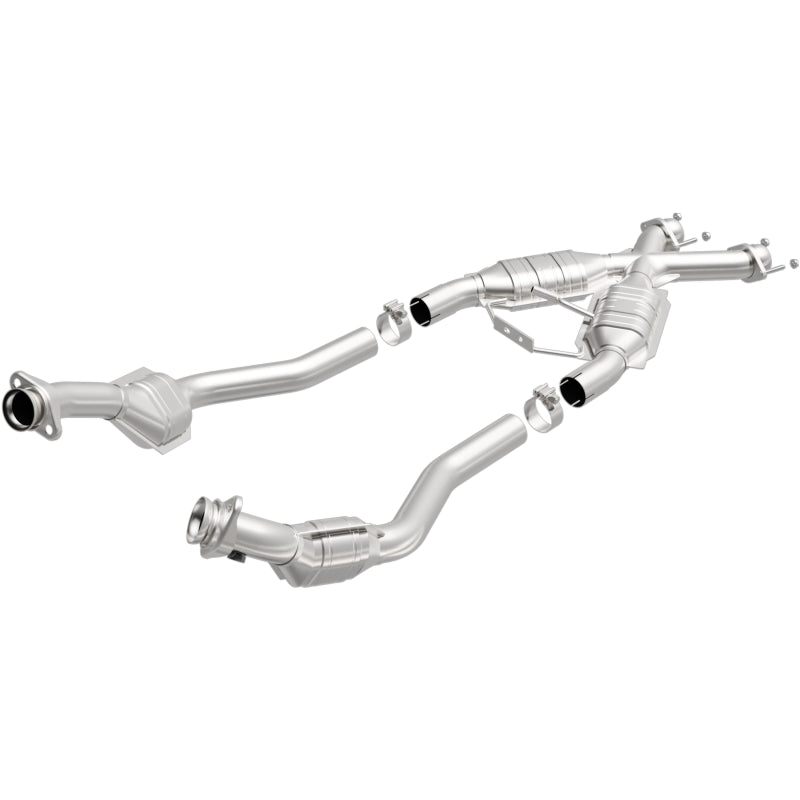 MagnaFlow Conv DF Mustang X-Pipe 94-95 Street - DTX Performance