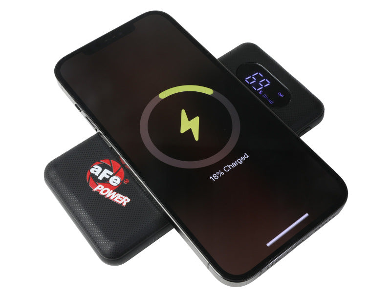 aFe Wireless 10,000 MAH Power Bank w/Digital Display - DTX Performance