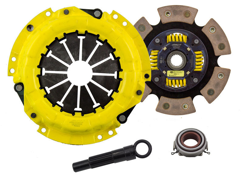 ACT 1991 Geo Prizm Sport/Race Sprung 6 Pad Clutch Kit - DTX Performance