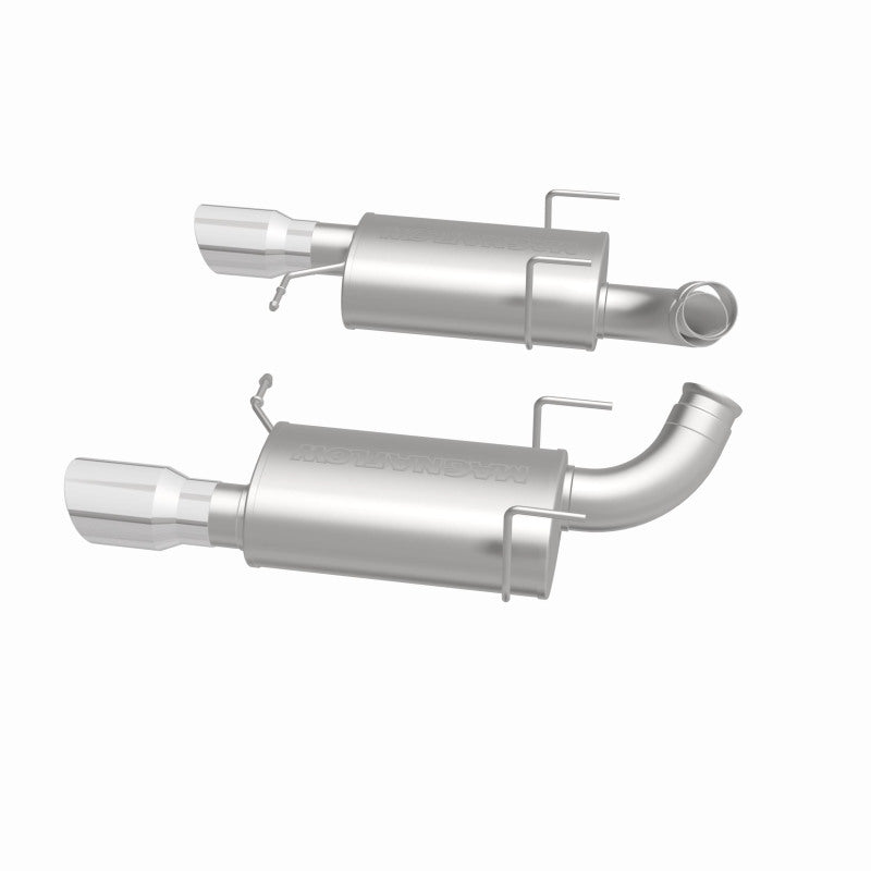 MagnaFlow 13 Ford Mustang V8 5.0L Dual Split Rear Exit Stainless Cat Back Performance Exhaust - DTX Performance