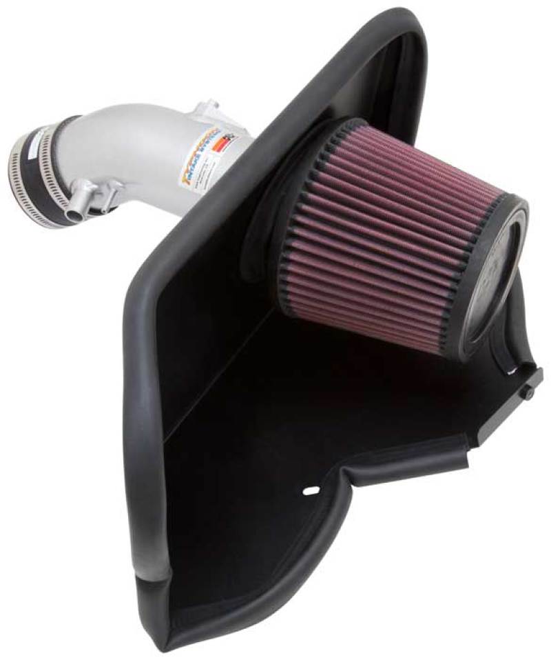 K&N 12 Toyota Camry 3.5L V6 Silver Short Ram Typhoon Intake - DTX Performance