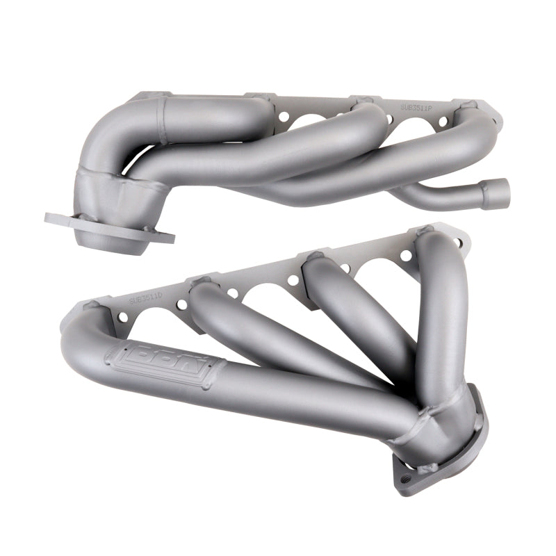 BBK 87-95 Ford F150 Truck 5.8 351 Shorty Unequal Length Exhaust Headers - 1-5/8 Titanium Ceramic - DTX Performance