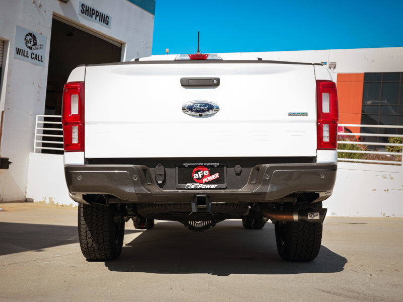 aFe Apollo GT Series 3in 409 SS Axle-Back Exhaust 2019 Ford Ranger 2.3L w/ Black Tips - DTX Performance