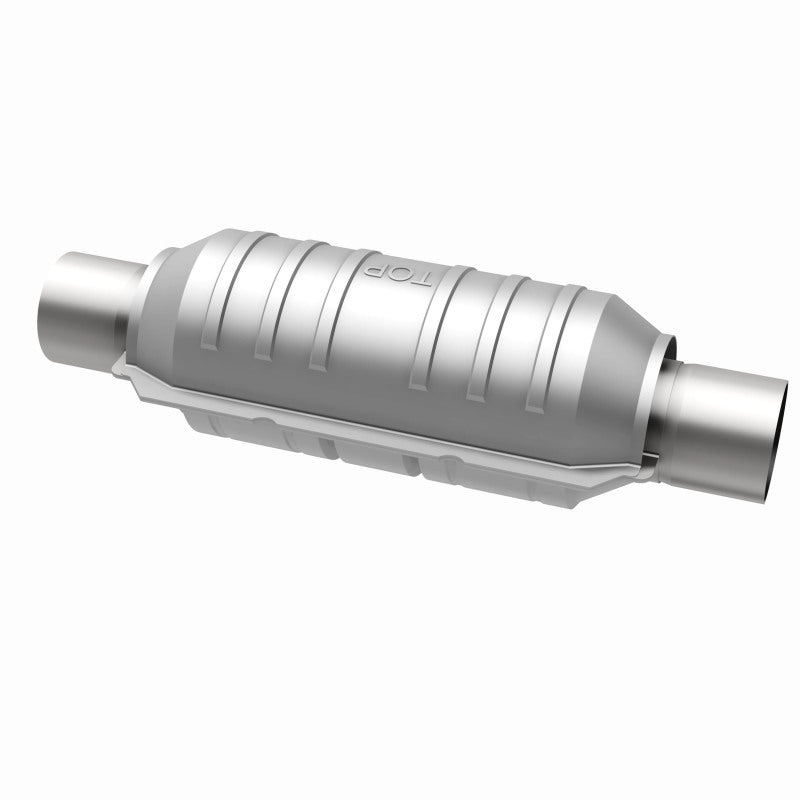 MagnaFlow Catalytic Converter 2 in Inlet 2 in Outlet 11 in Length SS - DTX Performance