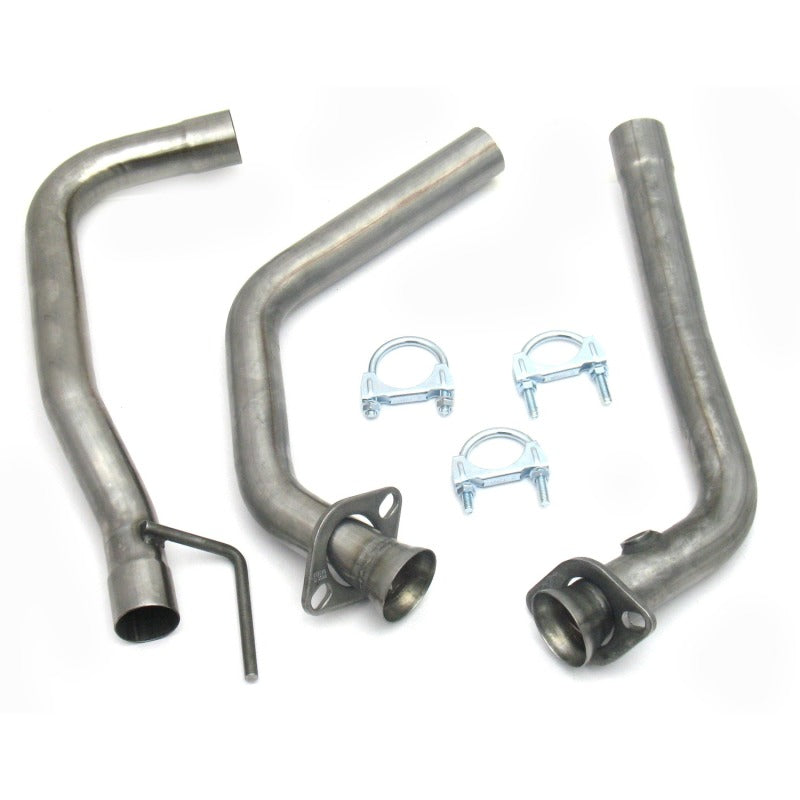 JBA 96-99 Dodge Dakota R/T 5.9L (R/T Only) 409SS Emissions Legal Mid Pipes - DTX Performance