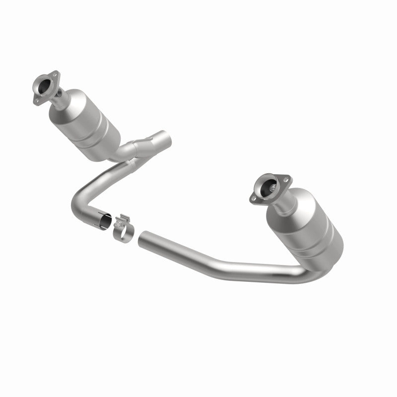 MagnaFlow Conv DF 07-09 Dodge Dakota 3.7L/4.7L /07-09 Mitsubishi Raider 3.7L Y-Pipe Assembly - DTX Performance