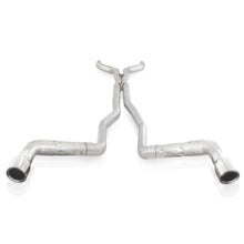 Load image into Gallery viewer, Stainless Works 10-15 Camaro 6.2L 3in Dual Chambered Catback System X-Pipe Factory Connect - DTX Performance