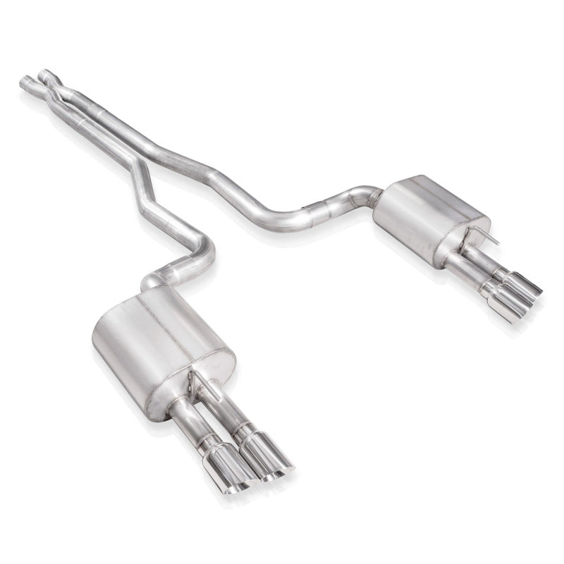 Stainless Works 2014-16 Chevy SS Exhaust 3in X-Pipe Chambered Mufflers Polished Tips - DTX Performance