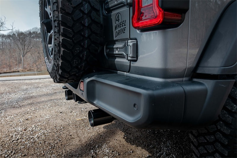 Corsa 18-21 Jeep Wrangler JLU 3.6L 2.75in Sport Cat-Back Exhaust w/ 4in Tips - DTX Performance