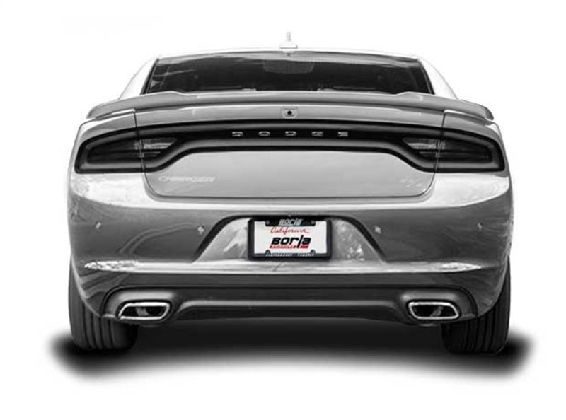 Borla 15-16 Dodge Charger R/T 5.7L No Tip Use Factory Valence Single Split Rear Exit ATAK Exhaust - DTX Performance