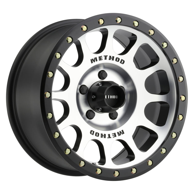 Method MR305 NV 16x8 0mm Offset 5x4.5 83mm CB Machined/Black Street Loc Wheel - DTX Performance