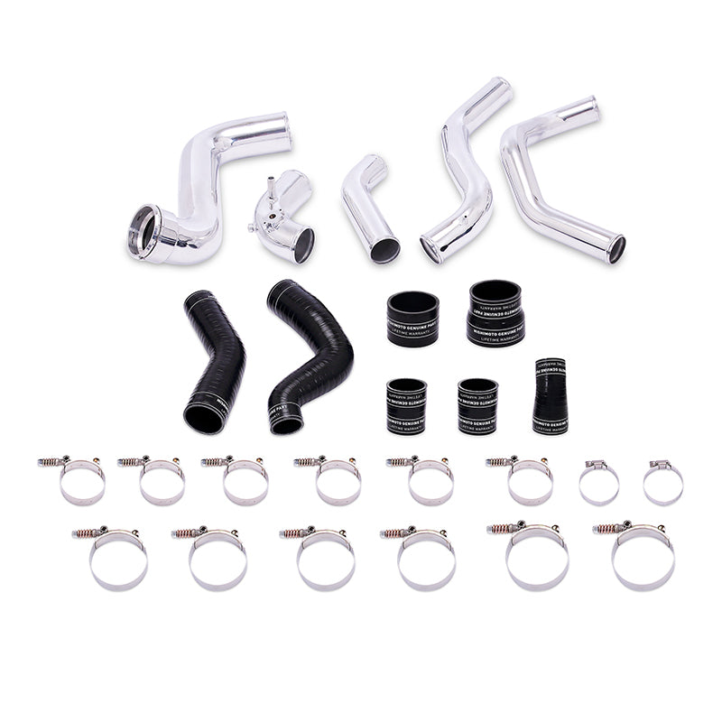 Mishimoto 2011-2014 Ford F-150 EcoBoost Silver Intercooler w/ Polished Pipes - DTX Performance