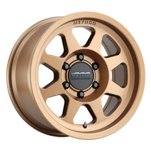 Load image into Gallery viewer, Method MR701 16x8 0mm Offset 6x5.5 106.25mm CB Method Bronze Wheel - DTX Performance