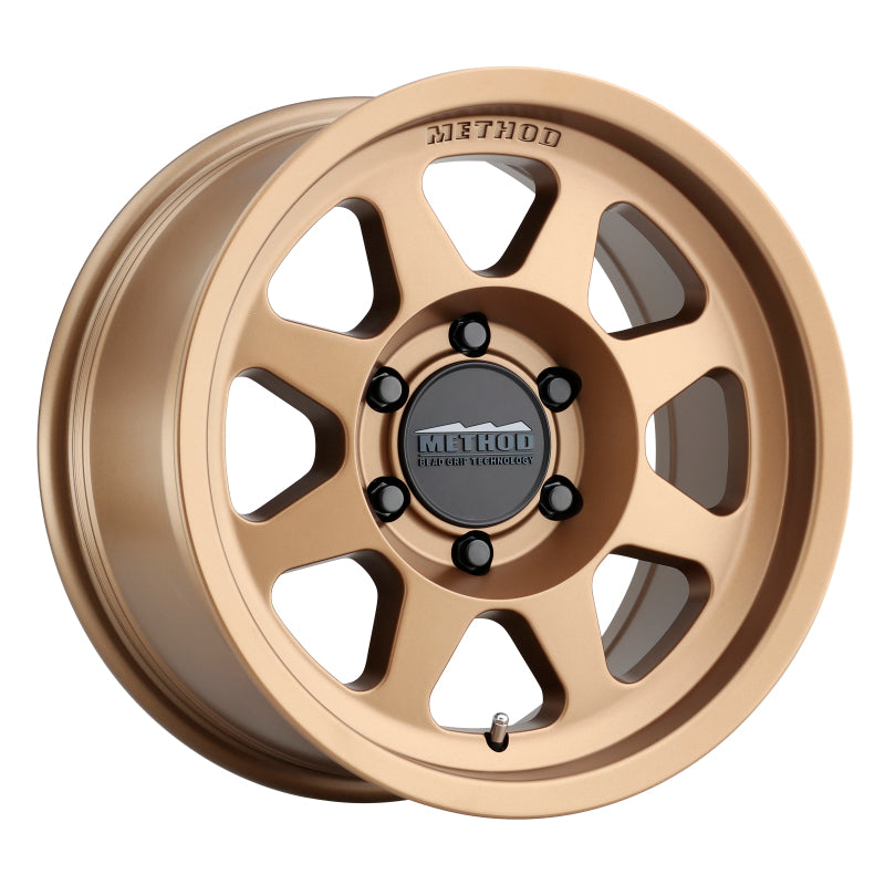 Method MR701 17x9 -12mm Offset 6x5.5 106.25mm CB Method Bronze Wheel - DTX Performance