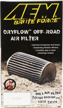 Load image into Gallery viewer, AEM 3 inch x 8 inch DryFlow Air Filter - DTX Performance