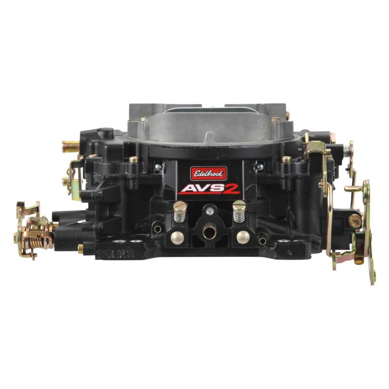 Edelbrock Carburetor AVS2 Series 650 CFM Manual Choke Black Powder Coated (Non-EGR) - DTX Performance