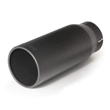 Load image into Gallery viewer, Banks Power Tailpipe Tip Kit - SS Round Straight Cut - Black - 4in Tube - 5in X 12.5in - DTX Performance