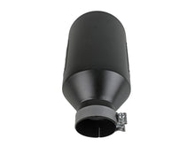 Load image into Gallery viewer, aFe Power MACH Force-Xp 409 Stainless Steel Clamp-on Exhaust Tip Black - DTX Performance