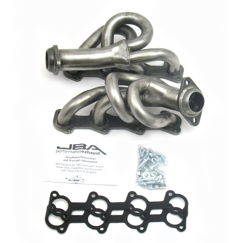 JBA 97-03 Ford F-150 4.6L 2V 1-1/2in Primary Raw 409SS Cat4Ward Header - DTX Performance