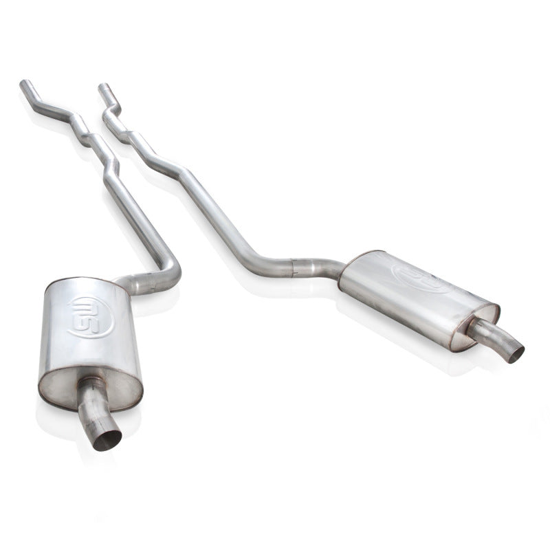 Stainless Works 1973-82 Corvette Exhaust 2-1/2in Factory Style Mufflers 2-1/2in Turndowns - DTX Performance