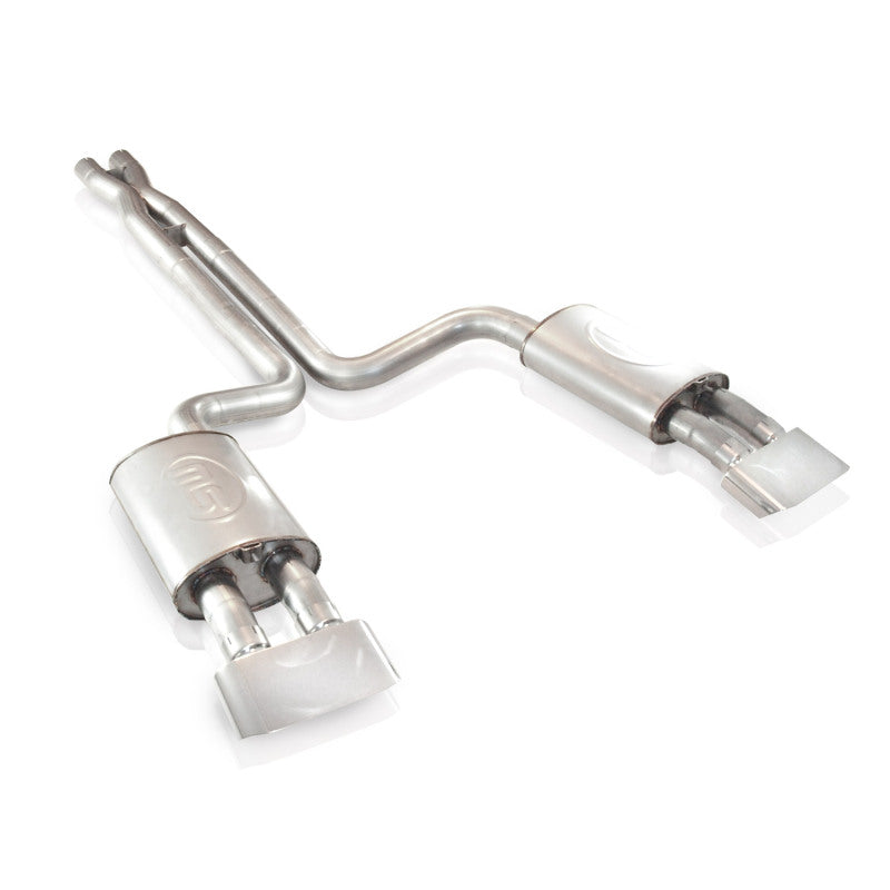 Stainless Works 1990-95 Corvette ZR1 3in Exhaust X-Pipe Chambered Mufflers Tips - DTX Performance