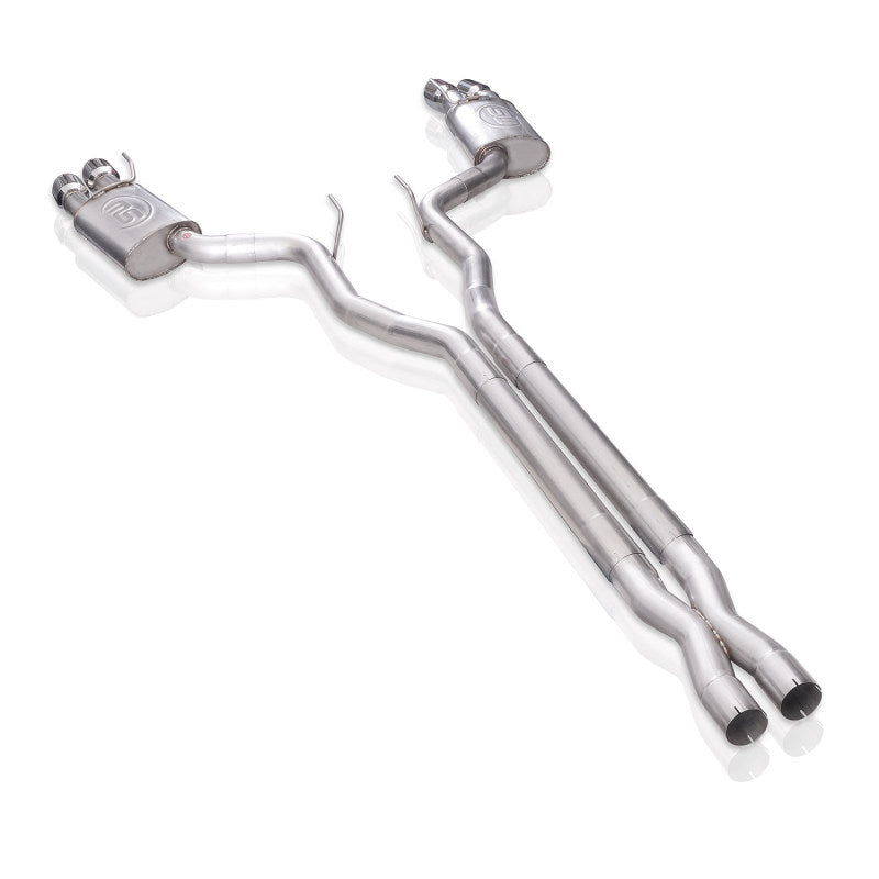 Stainless Works 18+ Ford Mustang GT Redline X-Pipe Performance Connect Cat-Back Exhaust - DTX Performance