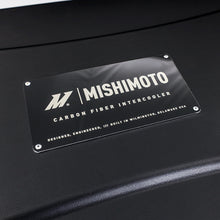 Load image into Gallery viewer, Mishimoto Universal Carbon Fiber Intercooler - Matte Tanks - 600mm Black Core - S-Flow - BL V-Band - DTX Performance