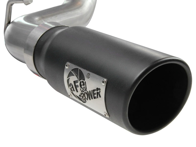 aFe MACHForce XP Exhausts Cat-Back SS-409 EXH CB Toyota Tacoma 05-13 V6-4.0L (Blk Tip) - DTX Performance