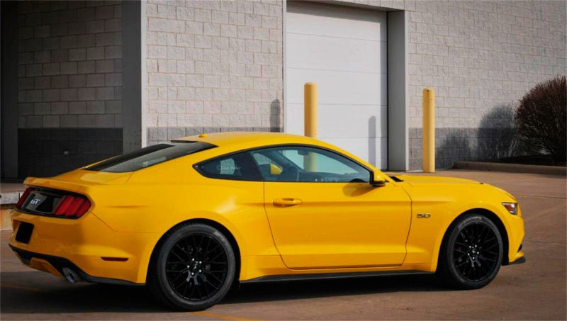 Corsa 2015 Ford Mustang GT 5.0 3in Axle Back Exhaust, Polish Dual 4.5in Tip *Sport* - DTX Performance