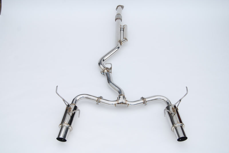 Invidia 2022+ Subaru WRX N1 Twin Outlet Single Layer SS Tip Cat-Back Exhaust - DTX Performance