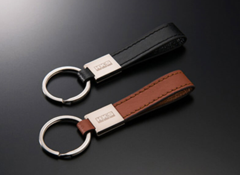 HKS HKS LEATHER KEYRING CAMEL - DTX Performance