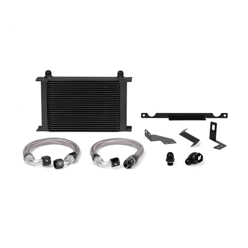 Mishimoto Mitsubishi Evolution 7/8/9 Black Oil Cooler Kit - DTX Performance