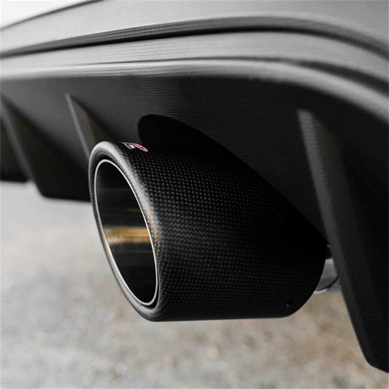 MBRP Universal Carbon Fiber Tip 4in OD/3in Inlet/7.7in L - DTX Performance