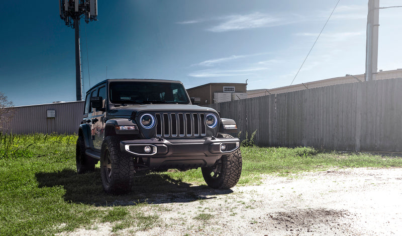 Oracle Jeep Wrangler JL/Gladiator JT 7in. High Powered LED Headlights (Pair) - White - DTX Performance