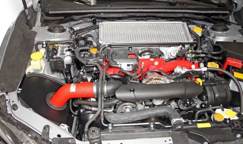 K&N 2015 Subaru WRX-STI 2.5L H4 Red Typhoon Short Ram Intake - DTX Performance