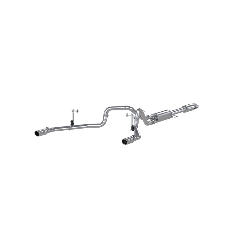 MBRP 2015 Ford F-150 5.0L 3in Cat Back Dual Split Rear Exit AL Exhaust System - DTX Performance