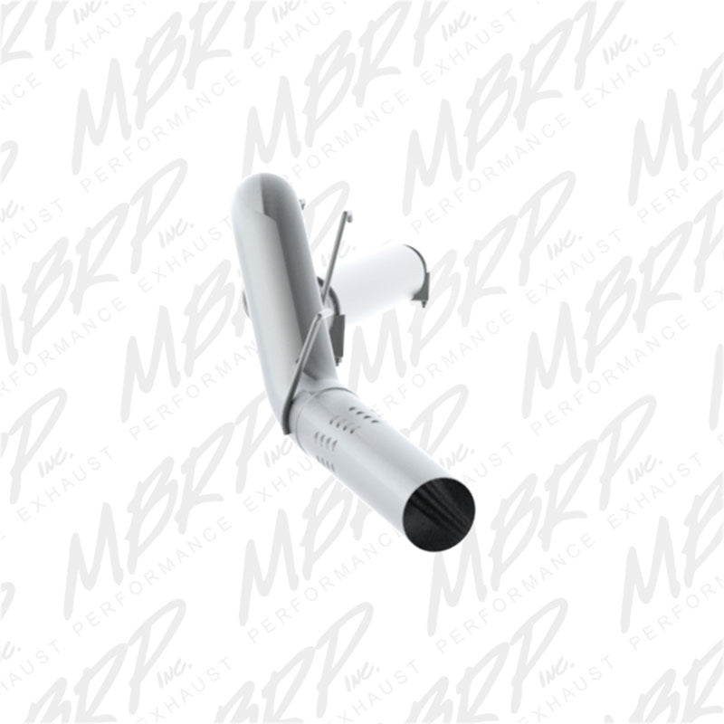 MBRP F-250/350/450 6.4 L 5in Filter Back Single Side Exit No Muffler AL - DTX Performance