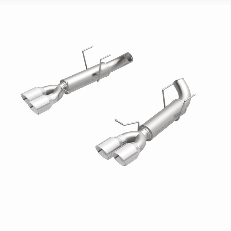 MagnaFlow 12 Ford Mustang V8 5.0L Dual Split Rear Exit Axle-Back Stainless Cat Back Perf Exhaust - DTX Performance