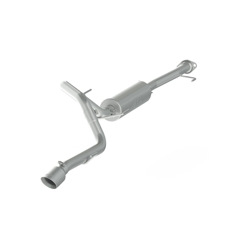 MBRP 10-18 Toyota 4 Runner AL 4in O.D Tip Single Rear Exit 2.5in Cat Back Exhaust - DTX Performance